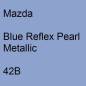 Preview: Mazda, Blue Reflex Pearl Metallic, 42B.